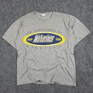 Vintage University of Michigan Wolverines Tee L Made in USA